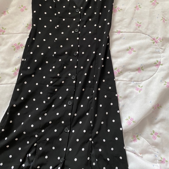 Black and white midi dress - Picture 2 of 2